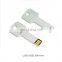 Bulk Sell Super Thin Key Shape USB Flash Drive USB Key 4GB 8GB 16GB for