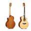Solid acoustic guitar new designed high quality fretboard inlay guitar 40 inch factory wholesale OEM quality guitar