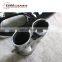 2019 E class C238 E53 diffuser for C238 to E53 rear bumper diffuser with exhaust tips high quality PP material
