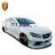 Подходит автомобильный бампер и комплект кузова для Mercedes CLS класса C218 с обновленным дизайном в стиле VITT бампер и крыло колеса