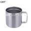 Gint 304 stainless steel water mug customized thermal coffee mud with handle for office
