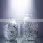 Customized Vase Hydroponic Recycled Gray Flower Glass Vase For Home Decor Modern