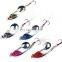 New Arrival Jigs with spoon Metal Mini VIB With Spoon Fishing Lure  Winter Ice Lures Fishing Tackle Crankbait Vibration Spinner