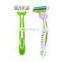 The hottest selling fashion hair removal knife can be customized green shaving knife