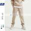 Wholesale customization Men's trousers Autumn and winter leisure Loose Solid color Plush thick drawstring Western style