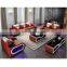 G8046D 1+2+3 genuine leather living room sofa set