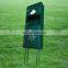 Trendy Outdoor Galvanized Sheet Poop Rectangular Shit Pet Station Trash Bin Dog Waste