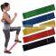 wholesale natural latex customized long resistance exercise rubber band