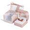 Eco friendly wholesale price jewelry boxes dense cardboard necklaces treasure paper box