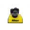 Custom Acrylic Camera Display Stand With Black And Yellow for Stores And Home
