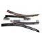 Car Door Sun Vent Visor Smoke Weather Shield Side Rain Guard Car Deflector Injection Window Visor For Dodge Charger 2011-2020