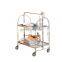 Unique Design ins Food Catering Service Transport Trolley Hotel Wine Tea Cart Dining Folding mobile Trolleys Bar Cart