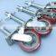 PU Adjustable Scaffold Wheel Plastic Core Heavy Duty Caster Scaffolding Wheel With Brake