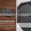 Ergonomic Standing Mat for Office Desk,Balance Board Cushion with Beveled Edges & Foot Massage Ball Knobs