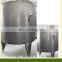2000L steam heating stainless steel jacketed blending tank for juice