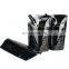 500ml liquid beverage standing plastic pouches milk tea drinks bags black stand up spout pouches for energy drinks packaging