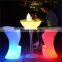 PE plastic bar tables mobile counter stool nightclub furniture bar led cube lighting sofa waterpijp lounge stoelen party tables