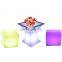 cube light 16 colors rechargeable led chair counter stool disco led table hookah vip seating