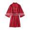 Loq moq Custom Personalized Embroidery robe Wedding Bridesmaid Satin Bridal Robe