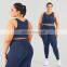 Wholesale Women High Impact Yoga Sets Fitness Gym Plus Size Sports Wear