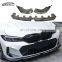 G20 LCI M Sport MP Style Carbon Fiber Front Lip Front Bumper Lip Front Separator For BMW 3 Series G20