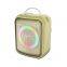 New Product Macaron Color 4 Inch Portable RGB Lights With Reverb And One Click Sound Cancellation Speaker