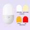 AC110-220V Cool White Warm White Indoor Socket Night Light With US EU Type Socket