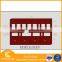 Wholesale solid wood wine display showcase for storage rack