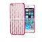 iPefet- Ring Buckles Electroplate Frame TPU Gel mobile phone cover for iPhone 6s