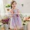 2016 summer korean style children clothes baby girl net princess dresses for girls of 7 years old