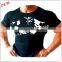 100% cotton OEM bodybuilding mens Gym T shirts plus size workout wear