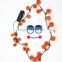 halloween decorations Christmas gifts LED flashing Necklace