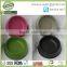 factory selling wholesale new pet product eco-friendly bamboo material pet bowl, bamboo fiber pet cat food holder pot