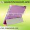 Separate Lid and Back Cover Flip Leather Tablet Case for Ipad 4 with Anti Angle Stand