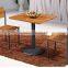 E0731 philippine dining table set/dining room furniture/hideaway table and chair