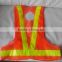 100% polyester led safety vest