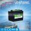 Auto car battery with daramic microporous PE separator