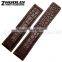 19|20|22mm high quality genuine alligator leather Watch strap without stainless steel buckle Wholesale 3PCS