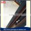 China factory aluminium wooden color door with screen window