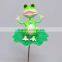 4 Inch Cartoon Plastic Frog on Lotus Garden Ornaments, Garden Sticks Quality Choice