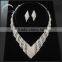 wholesale bridal wedding jewelry set Rhinestone Jewelry Set for women