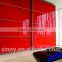 RAL Series painted glass wardrobe sliding door with double coated paint