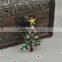 China wholesale zinc alloy multicolor rhinestone enamel epoxy Christmas pine brooch