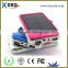 11200mAh solar power bank for cell phone / ipad telephone mobile phone