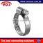 German type right angle pipe clamp worm gear hose clamp