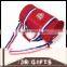 Fashionable Red Nylon Twill Stylish Sports Bag