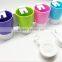 Wy-080923 7pcs stand upside down teeth clening cup set+ 2pcs cupula