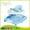 BW-16B food grade PP material baby walker soft seat cushion baby walker with brakes 2016