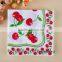 2ply 20pic/pack Cherry Pattern Restaurant, Wedding, Party Festival etc Decoration Napkin