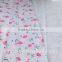 Fashion Floral Print Cotton Flannel Fabric C100 20*13.4 40*41 35"36''